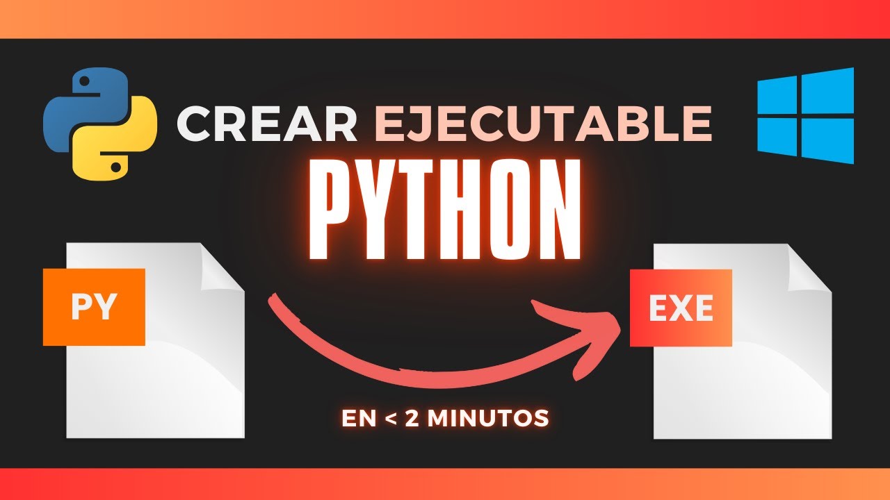 Crear ejecutable python