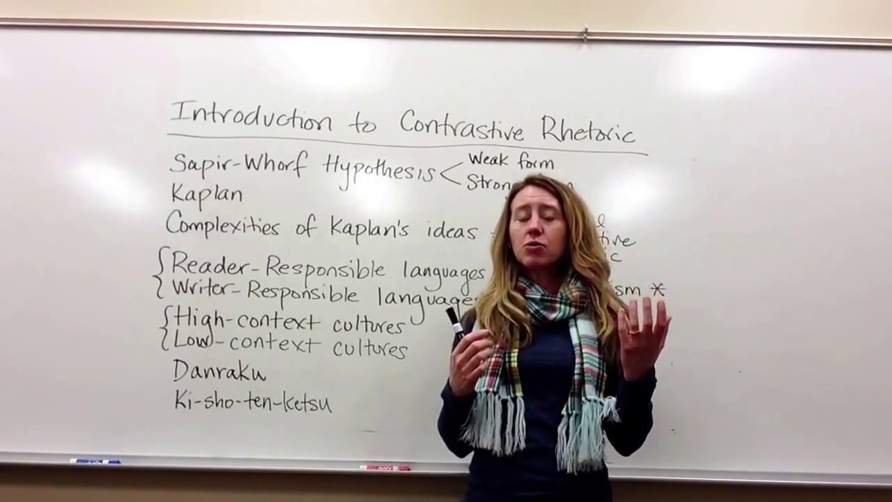 Contrastive Rhetoric Introduction