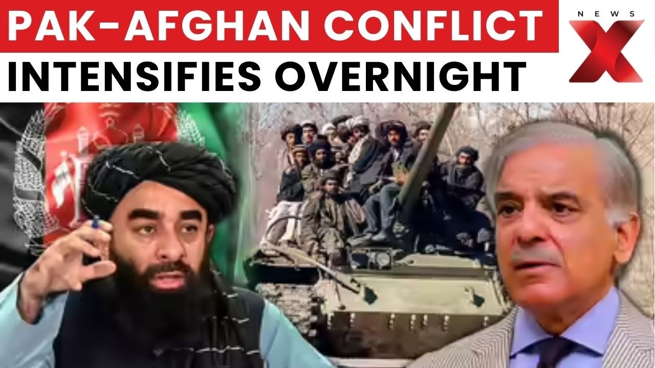 Pakistan Bombs Kabul, Tensions Soar: Afghanistan Border Conflict Escalates Fast! | NewsX