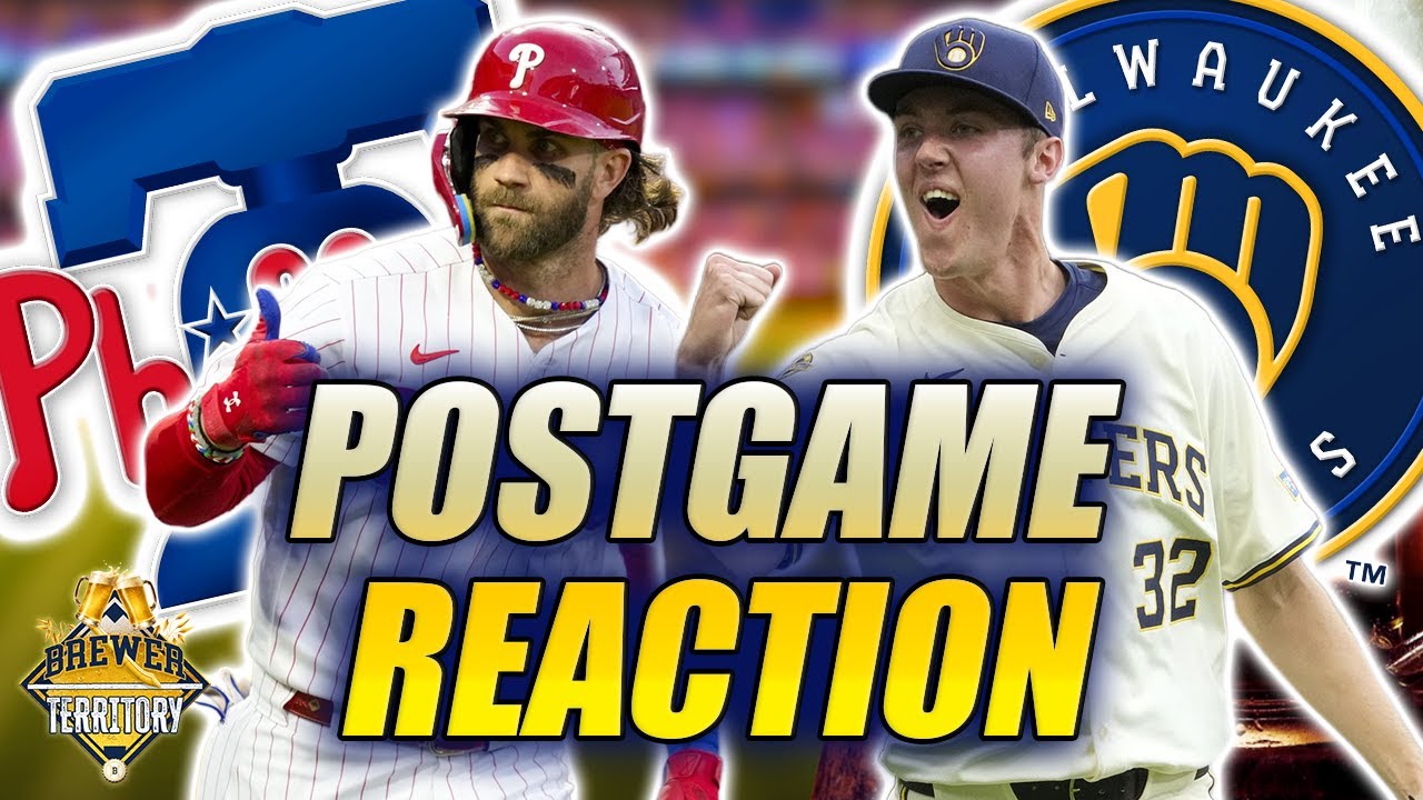 LIVE Brewers-Phillies postgame reaction from Jacob Misiorowski's start | Brewer Territroy