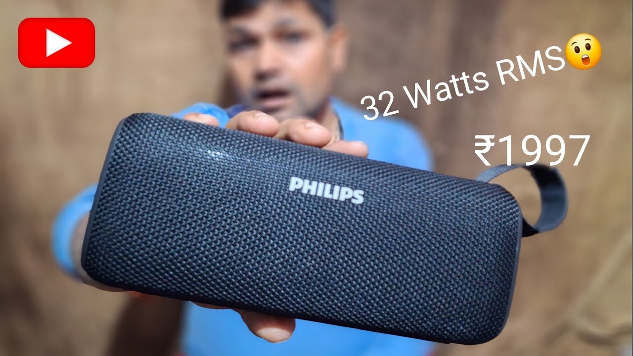 PHILIPS Audio Bluetooth Speaker unboxing Review Kya Itna price ₹1997Mein Lena Chahie🤔