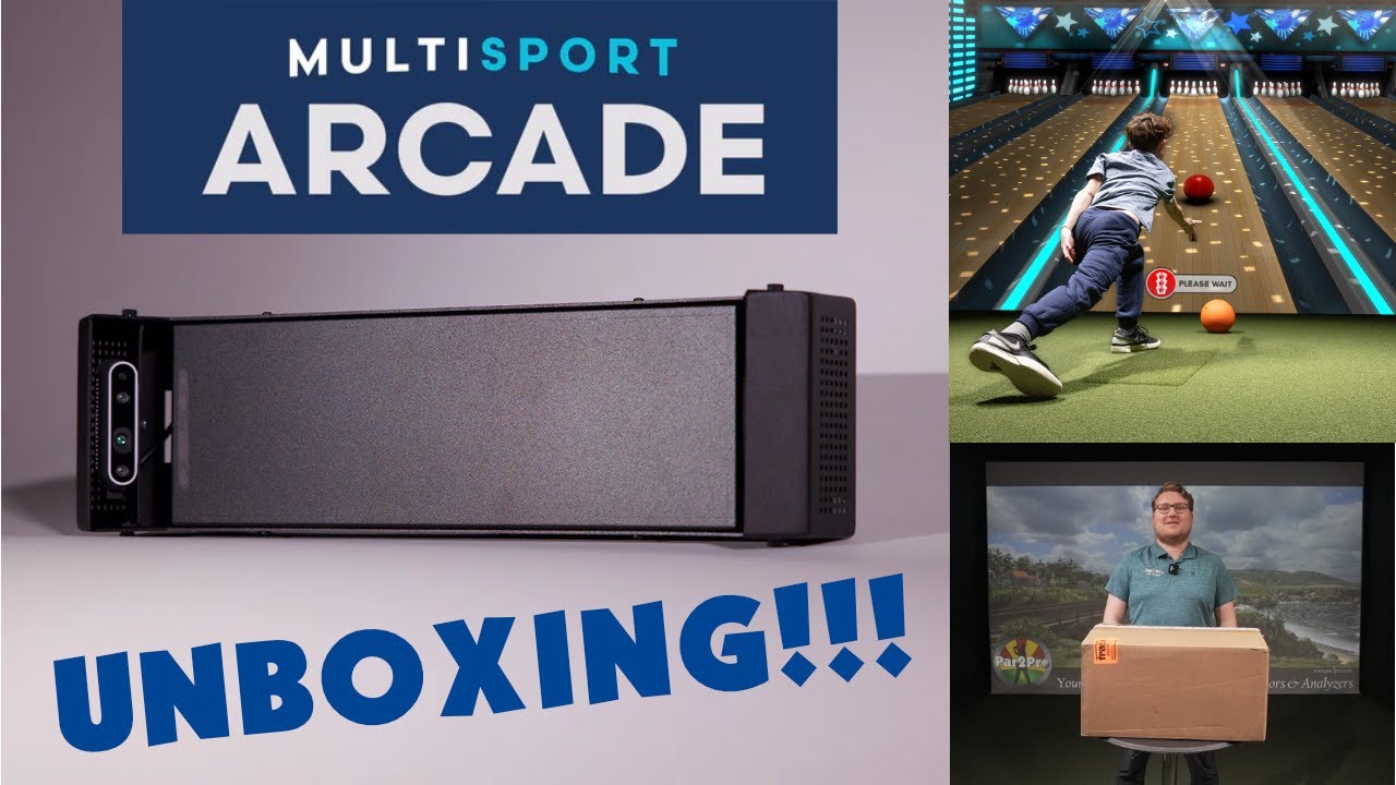 TruGolf Multisport Arcade Unboxing
