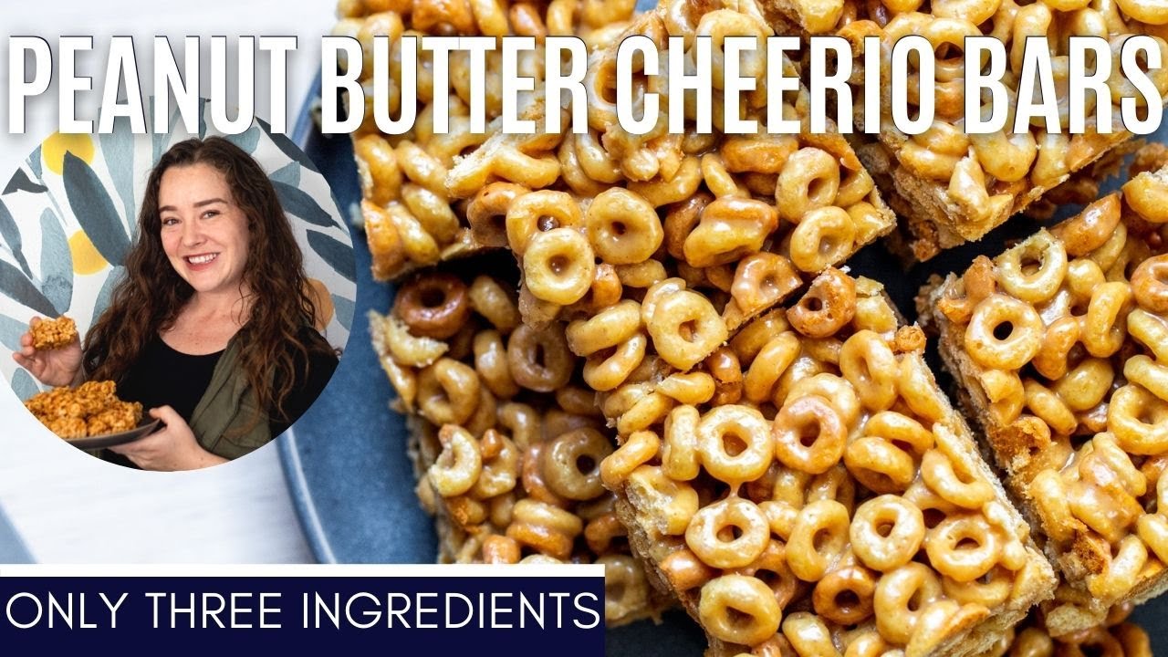 Quick & Easy Peanut Butter Cheerio Bars