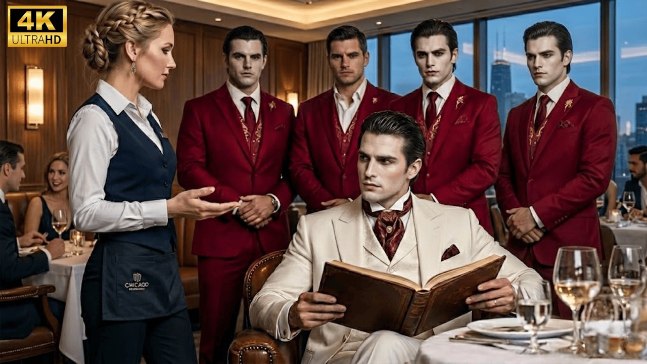 The Vampire King Spoke in Italian… and Only the Waitress Replied, Silencing the Room