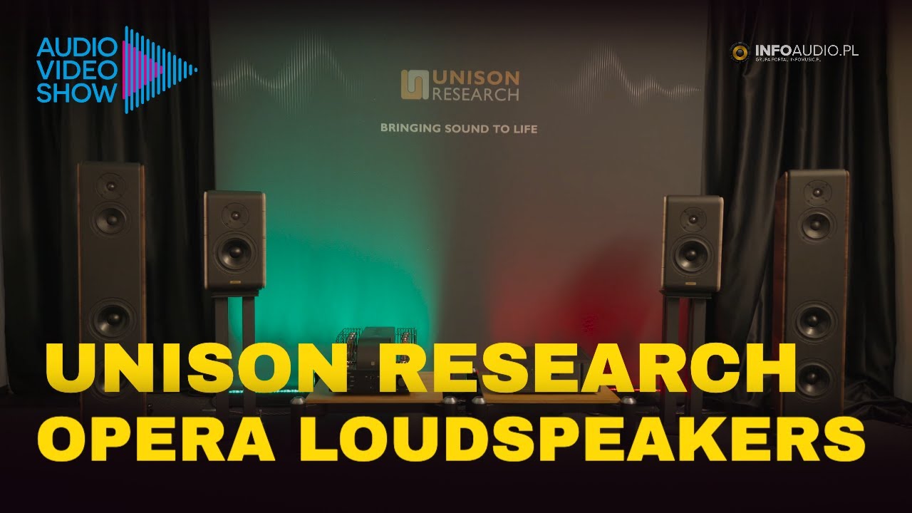 Unison Research, Opera Loudspeakers | Audio Video Show 2024