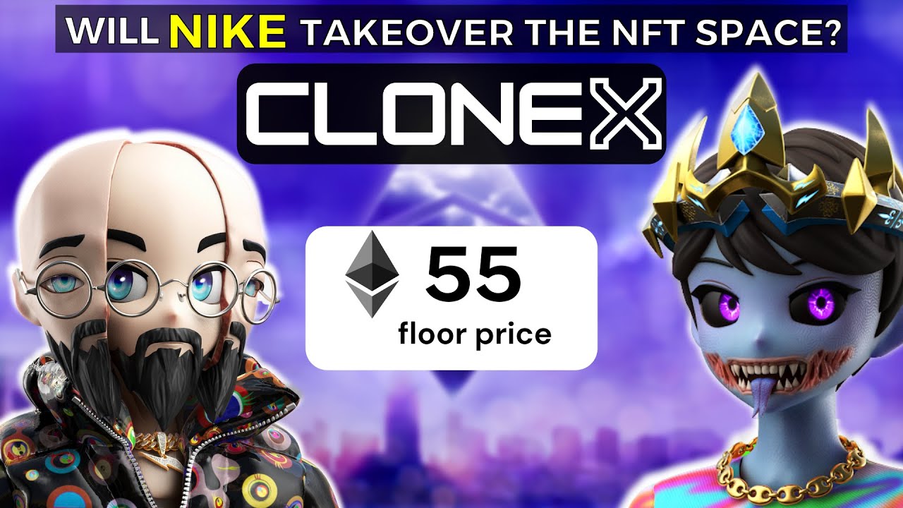 Обзор CloneX NFT (Захватят ли NIKE и RTFKT рынок NFT?)