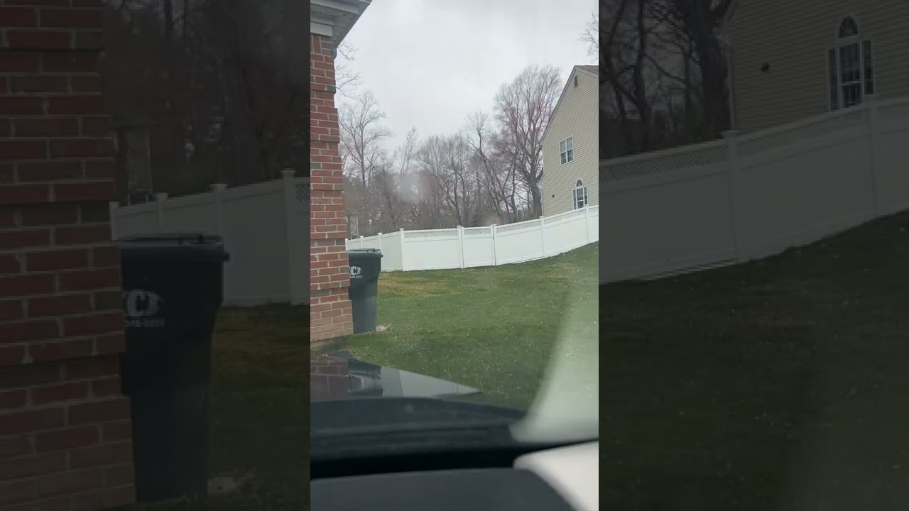 Watch as heavy snow squall Hits New Jersey (time lapse)