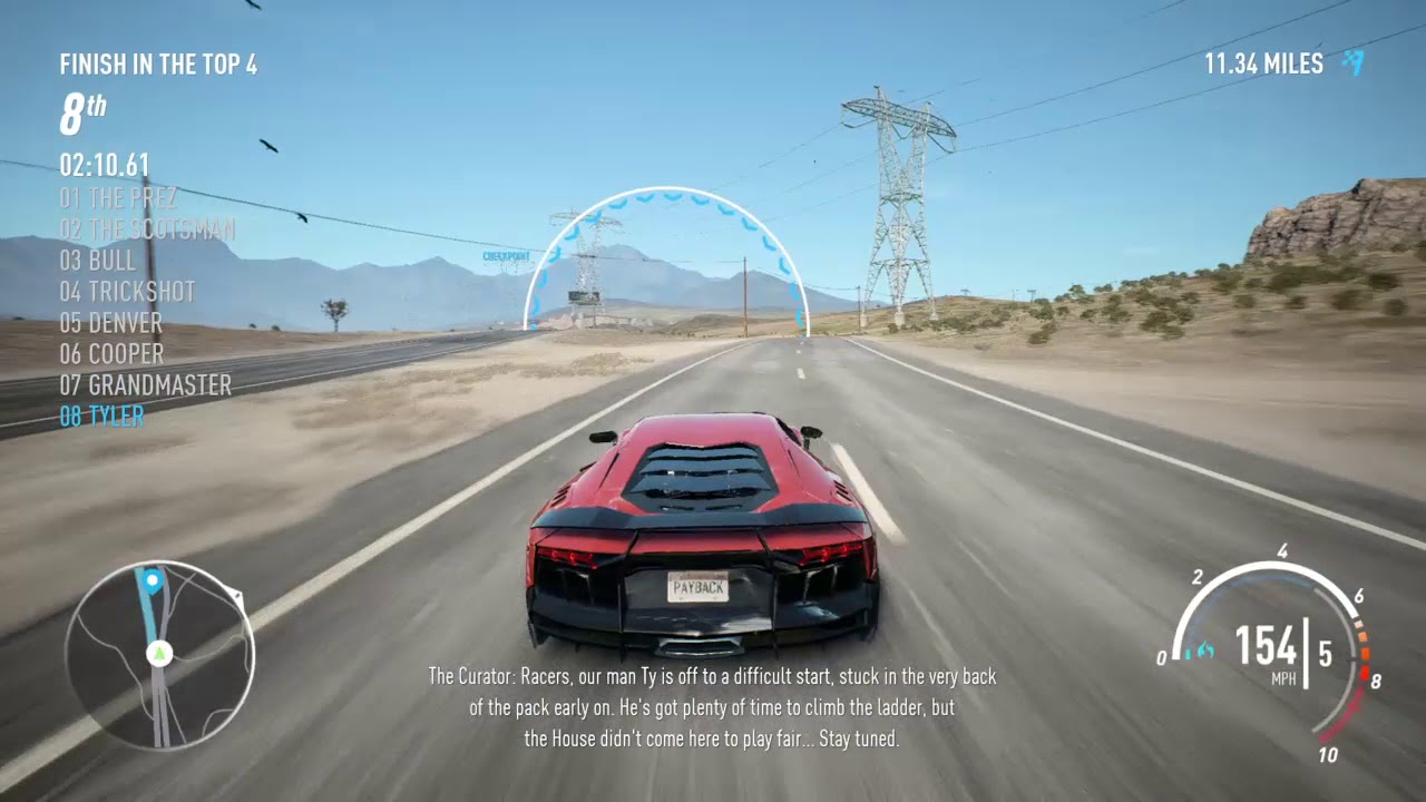 Need for Speed payback final mission. Outlaws rush