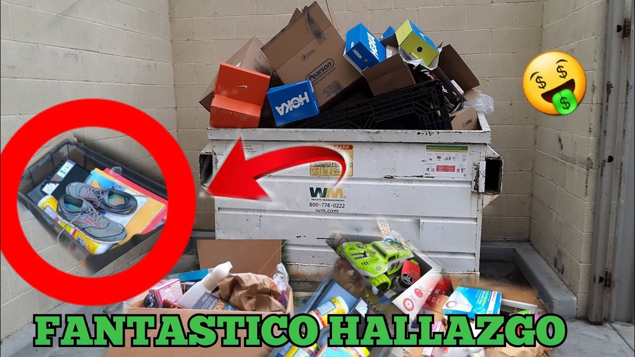 DUMPSTER DIVING.🇺🇸🇲🇽LAS TIENDAS DE ESTADOS UNIDOS TIRAN MUCHO DINERO EN MERCANCIA💵