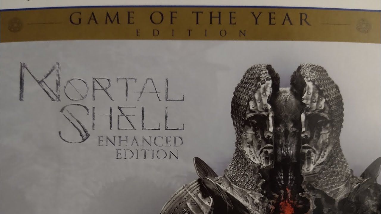 Mortal Shell Game of the Year Enhanced Edition Steelbook Unboxing PS5
