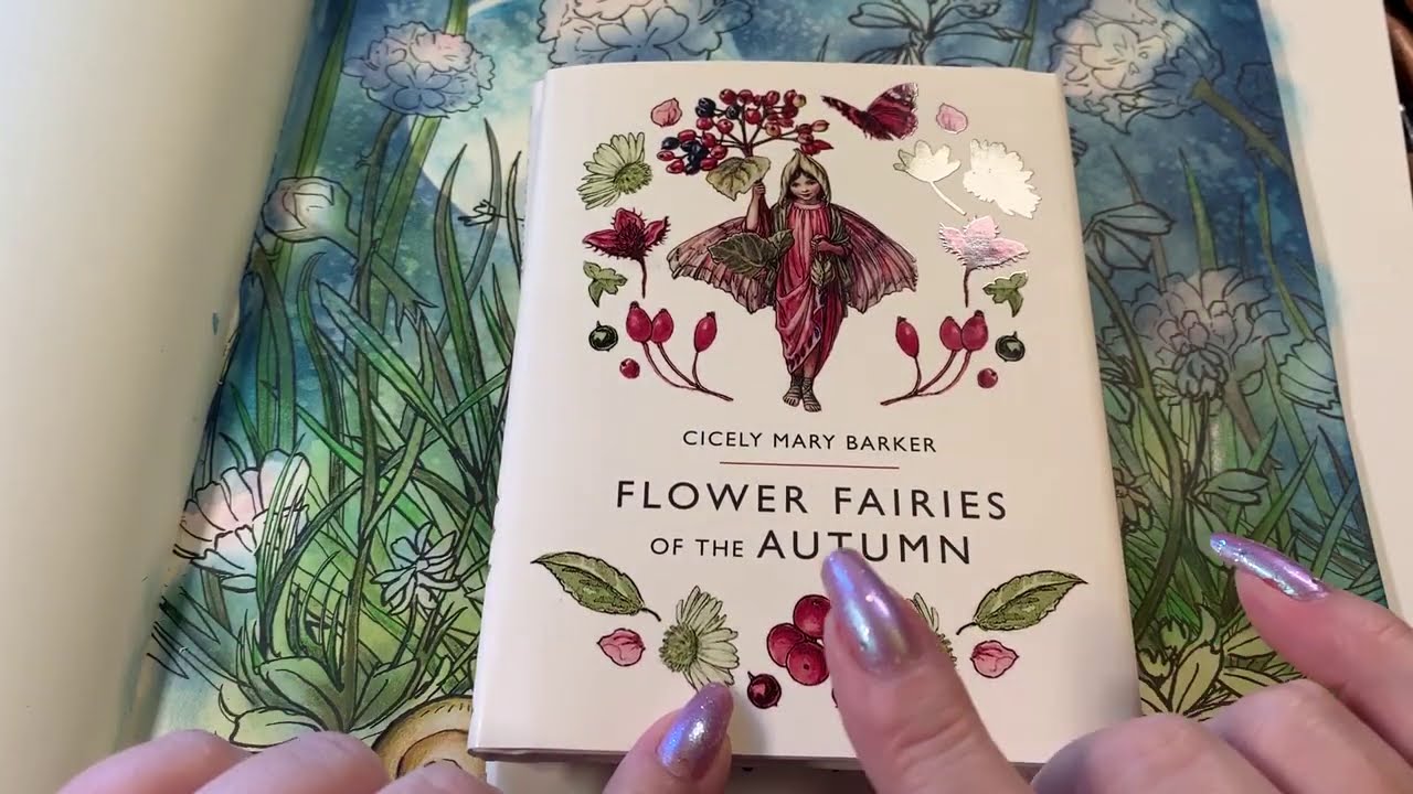 Adult Coloring - The Flower Fairies A Friendly Encounter Part 3