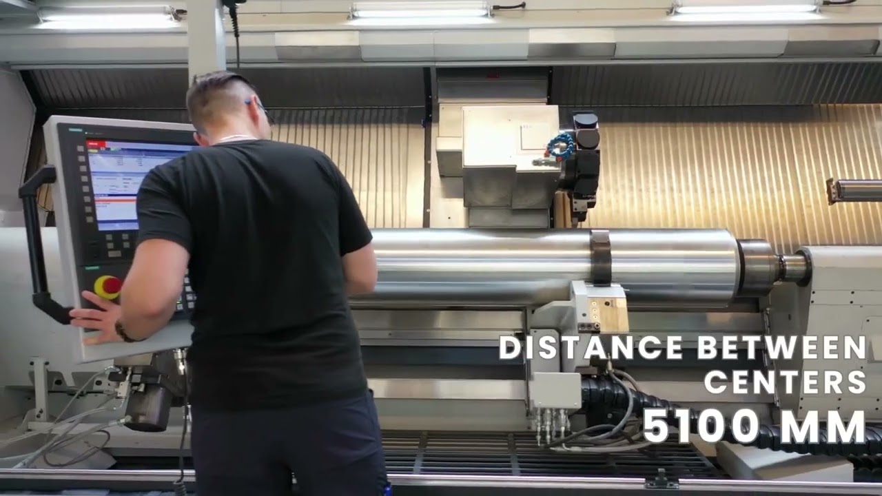 FCT 700 HD Slant Bed CNC lathe. Machine presentation.