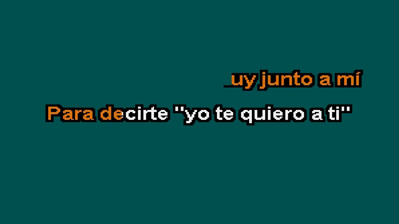 lindos ojos - hermanos Carreón - karaoke
