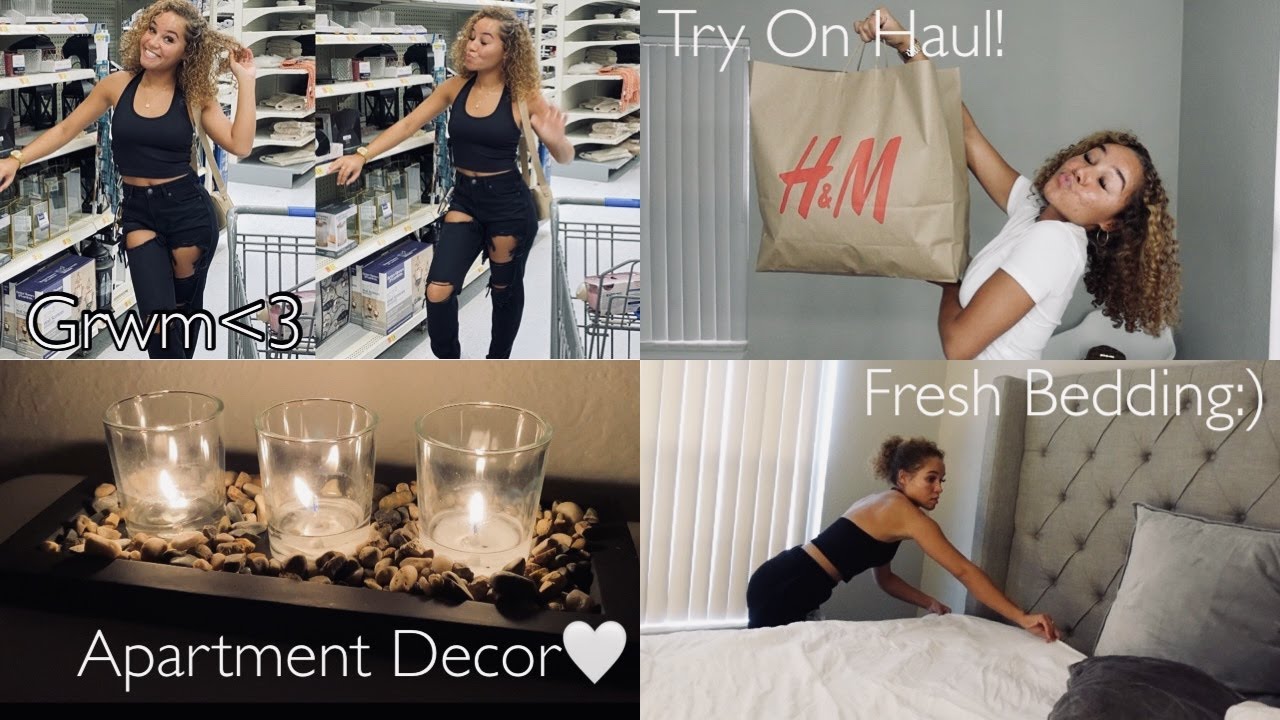 ||VLOG|| GRWM, ERRANDS, DECOR, NEW BEDDING, ETC.