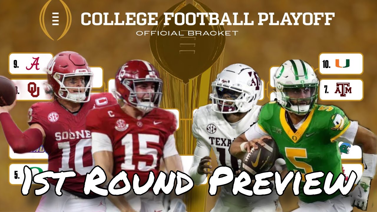 College Football Playoff 1st Round Preview