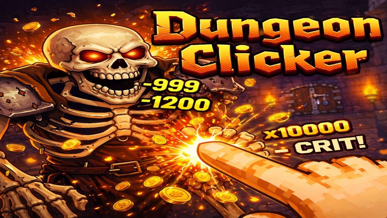 Dungeon Clicker All Upgrades Gameplay
