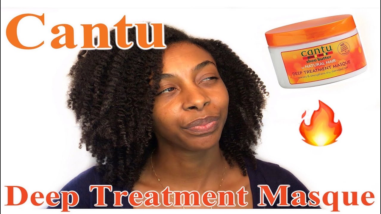 Cantu Deep Treatment Masque On Natural Type 4a/4b Hair | XO_Rocky