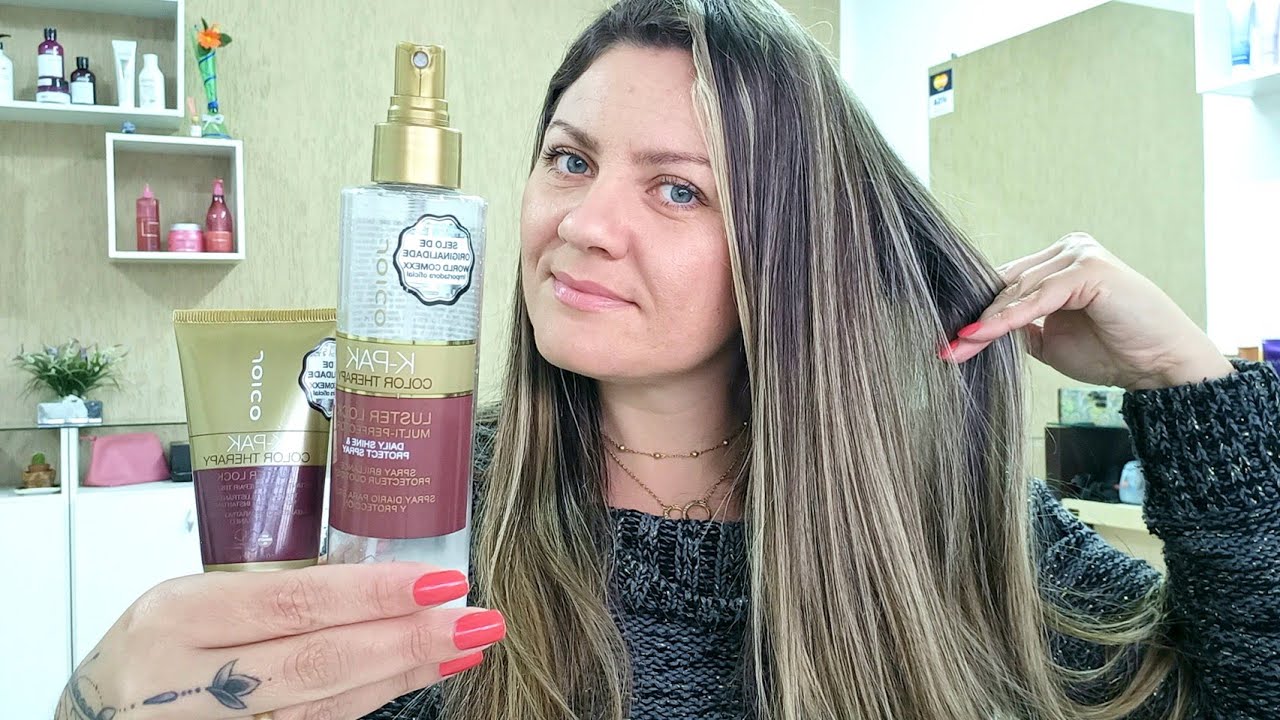 Joico Color Therapy☆Coloridos e Descoloridos☆Cabelos selados e com muito brilho♡#cabelos #joico