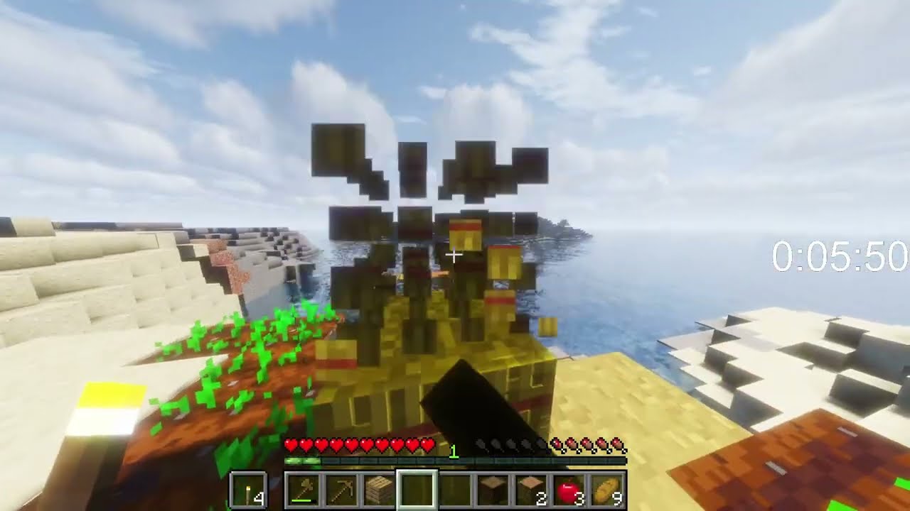 BEATING MINECRAFT SOLO FOR THIS FIRST DAY 1