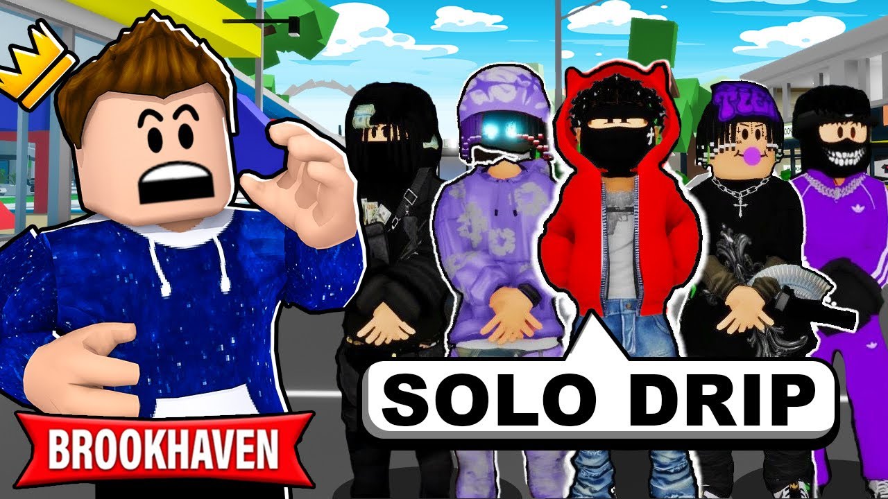 ENCONTRÉ UN SERVIDOR SOLO PARA ESTILO DRIP en BROOKHAVEN! - ROBLOX