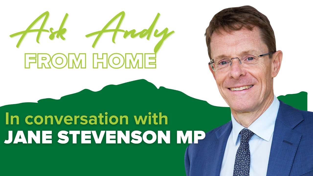 Ask Andy Street with Jane Stevenson MP for Wolverhampton North East