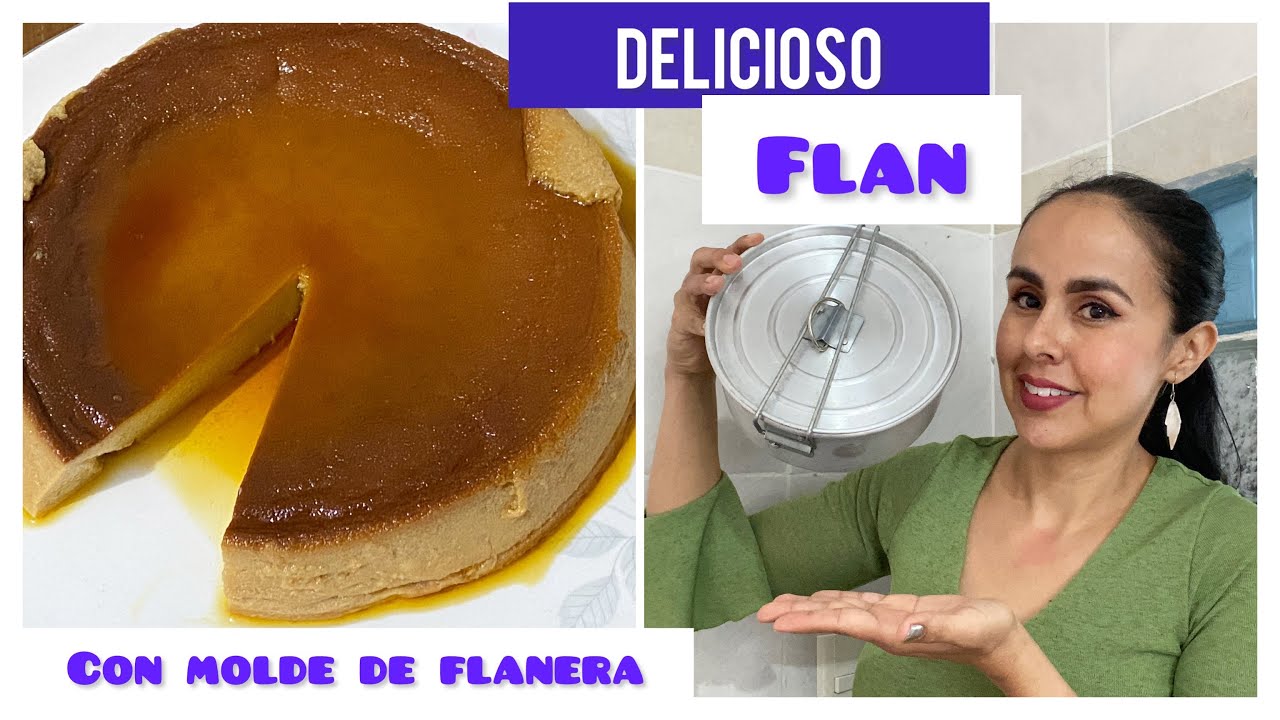 Delicioso FLAN utilizando un molde de FLANERA y OLLA EXPRESS 