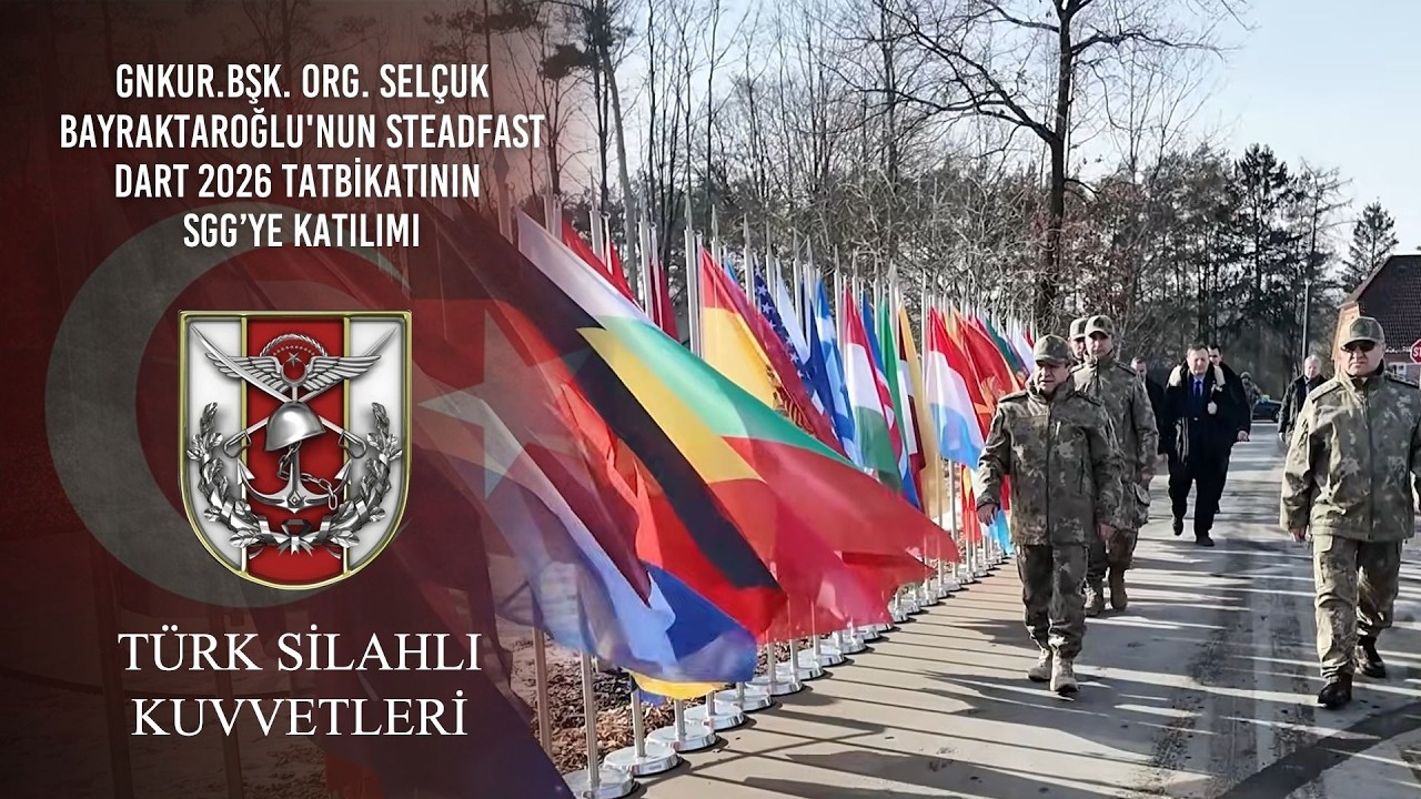 Gnkur.Bşk. Org. Selçuk Bayraktaroğlu'nun Steadfast Dart 2026 Tatbikatının SGG’ye Katılımı