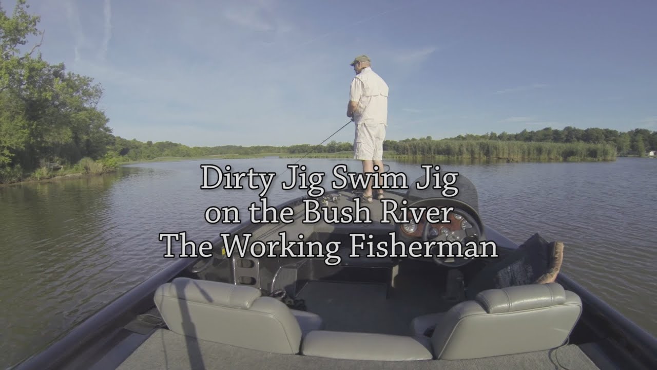 Dirty Jig Swim Jig on the Bush River Maryland