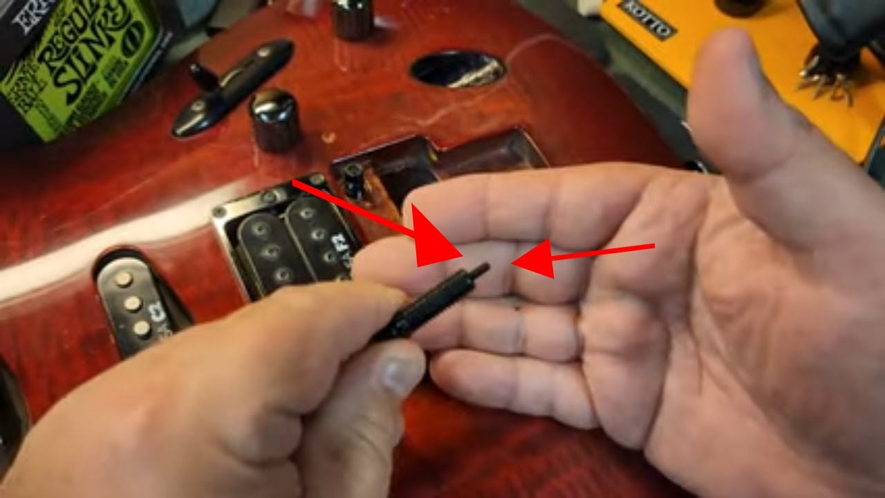The HIDDEN Stud Lock in Ibanez Guitars (action/height adjustment)