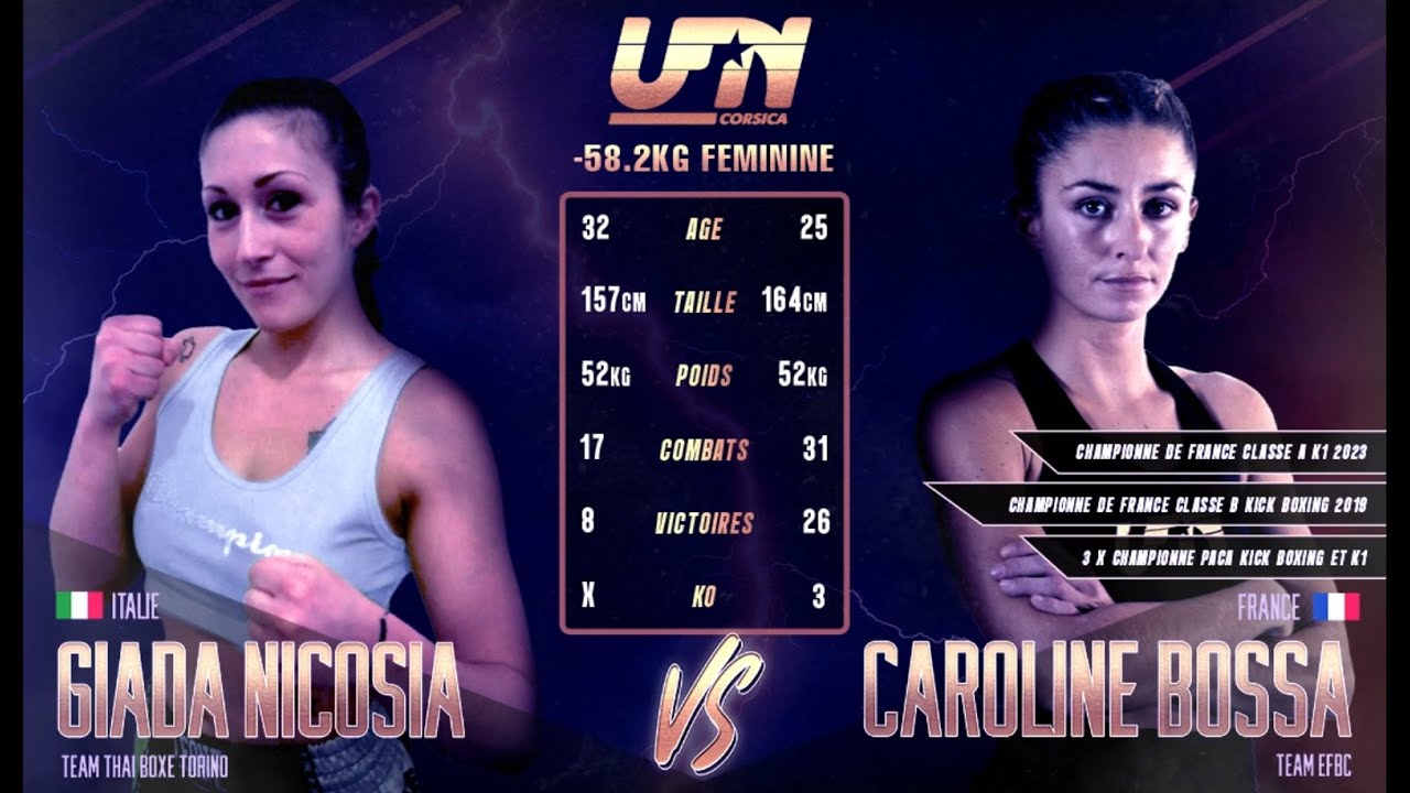Caroline BOSSA vs Nicosia GIADA By @vxstv  #ufn #corse #Ghisonaccia