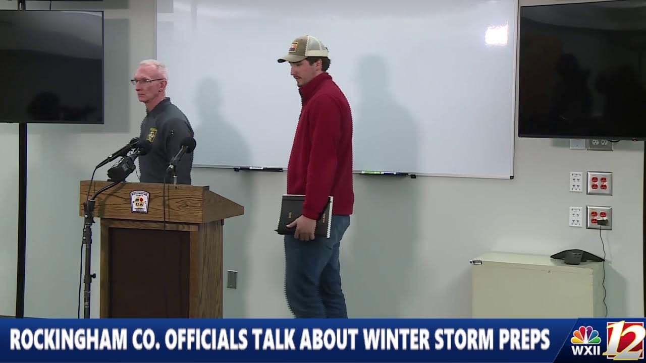 Rockingham Co. officials give update on winter storm preps
