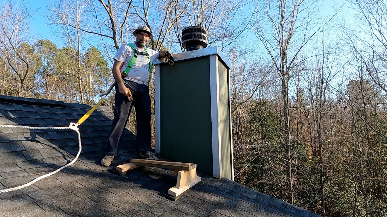 Replacing a Chimney Chase Cover