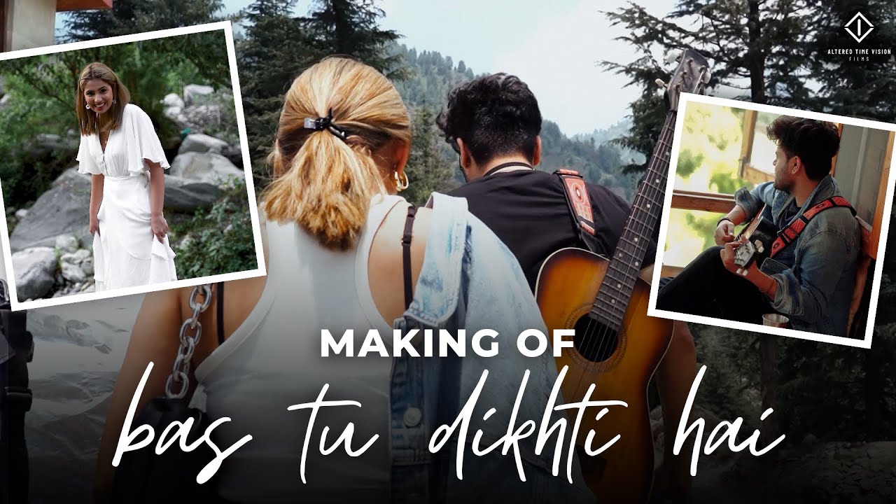 The making of - Bas Tu Dikhti Hai | @aashnahegde | ADDYTV