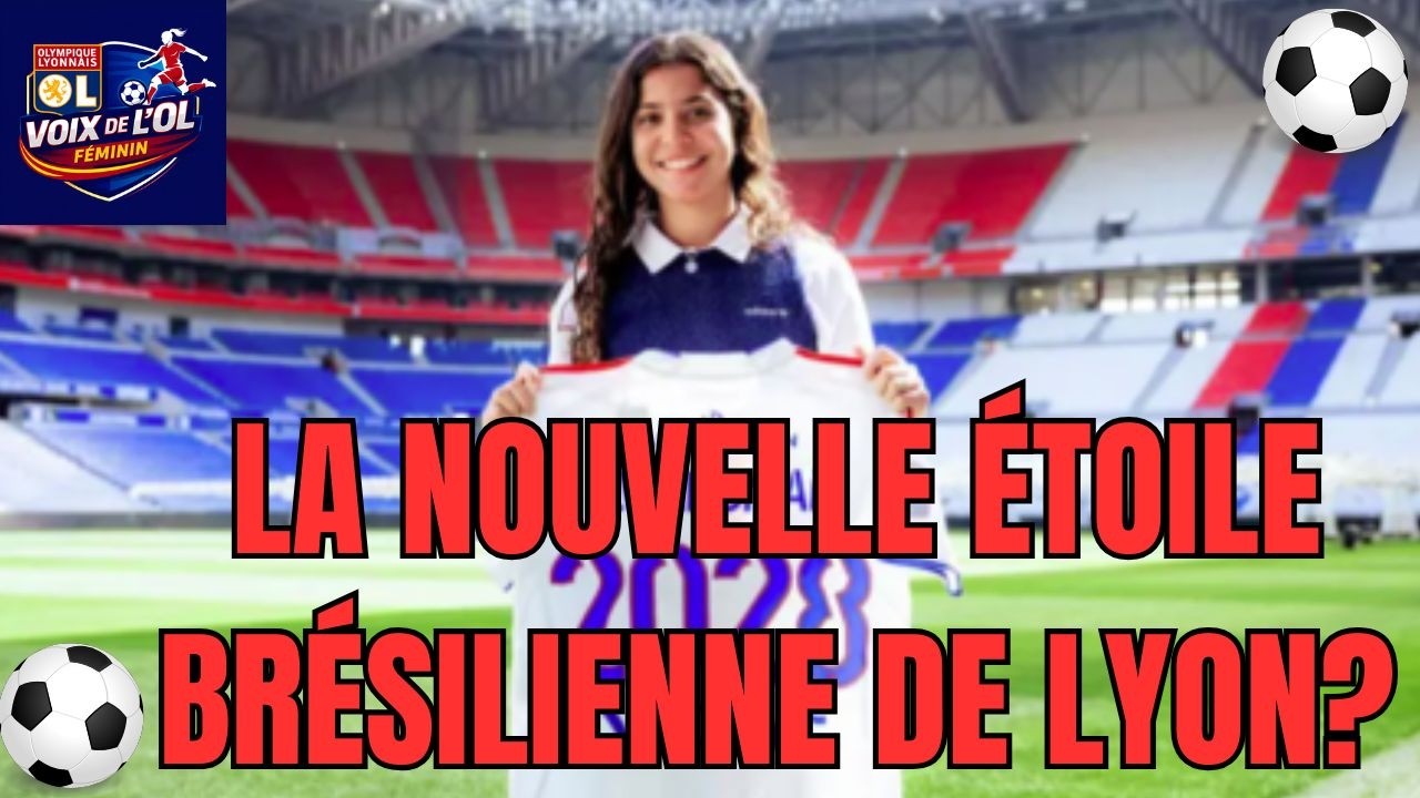 SURPRISE À LYON ! UNE JEUNE BRÉSILIENNE ARRIVE ! 🚨16 ANS ET DÉJÀ À LYON ! 😳 FUTURE STAR ?