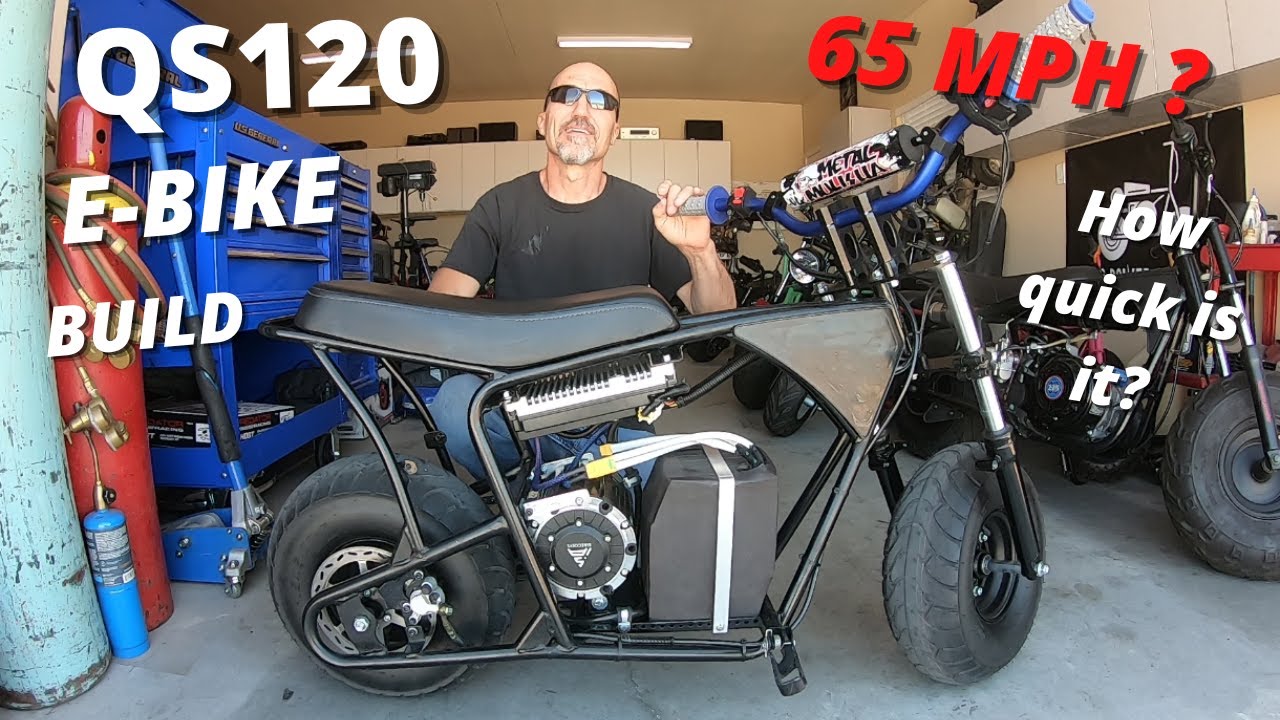 Сборка электровелосипеда QS120 — самый быстрый велосипед на канале.