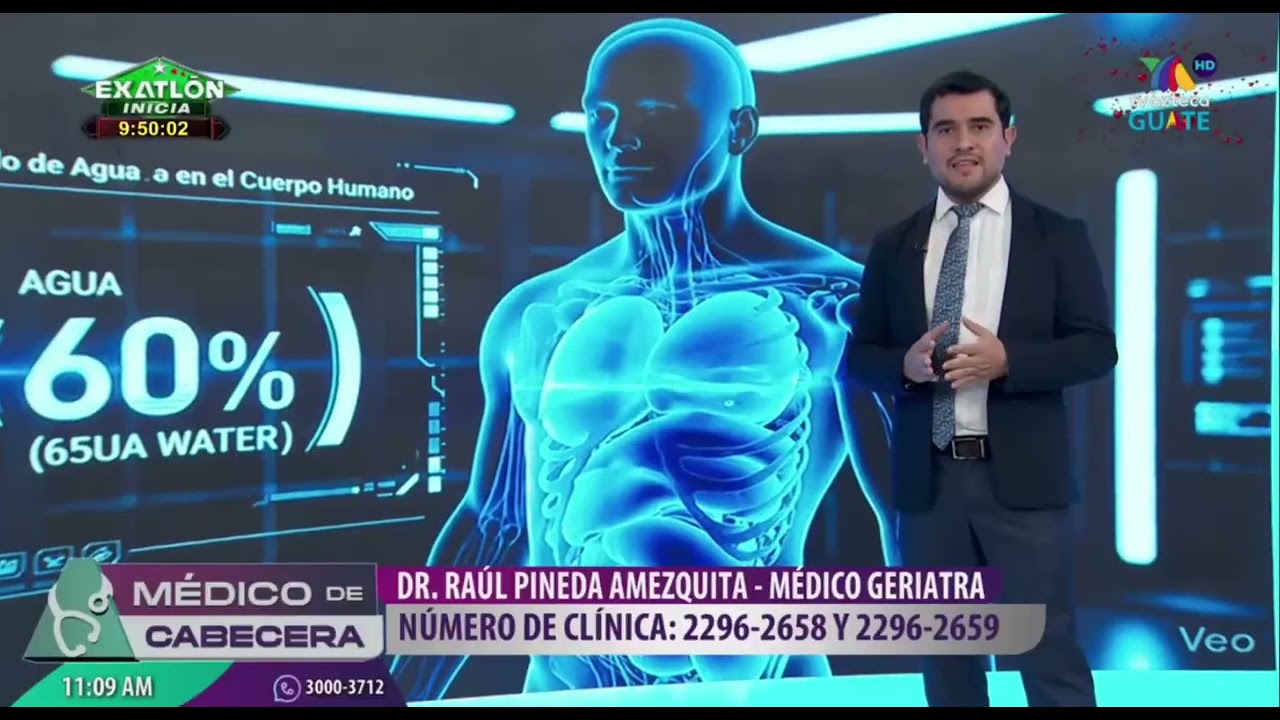 💧💧Deshidratación en Adultos Mayores I Por Dr. Raúl Pineda Médico Geriatra