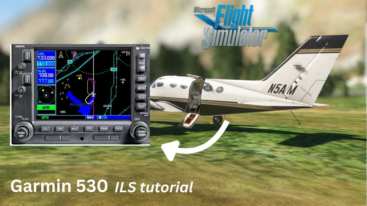 How to Fly an ILS Approach in MSFS 2020 |Beginner Tutorial with Garmin 530