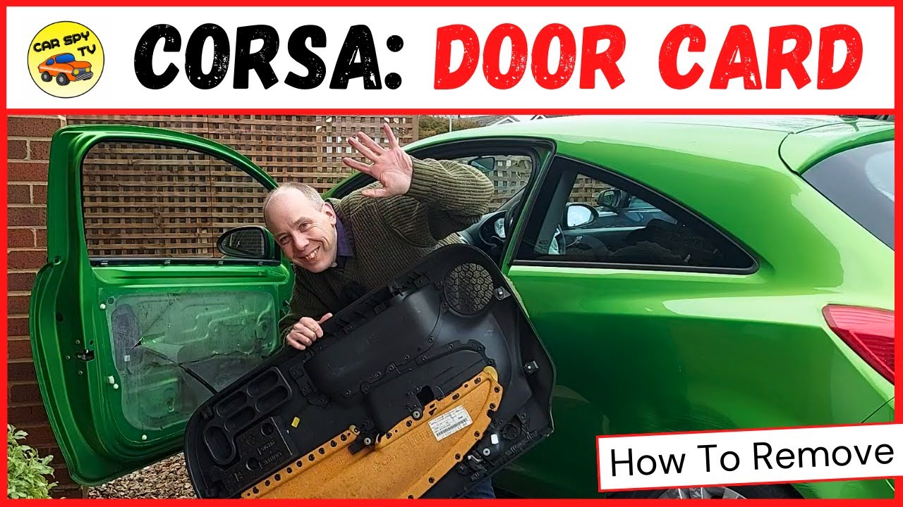 Vauxhall Corsa D: How To Remove Door Card (Opel Corsa D)