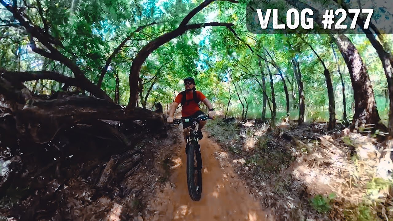 VLOG #277 / Mountain Biking BLUFF CREEK Park in OKC! / July 24, 2020
