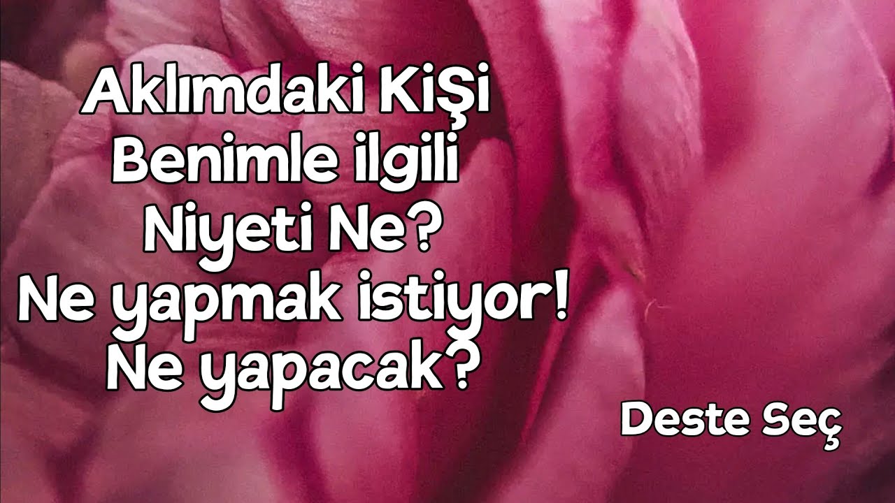 🔮 Aklımdaki Kişinin Benimle ilgili niyeti ne‼️ Ne yapmak istiyor, ne yapacak⁉️ #tarot #aşk