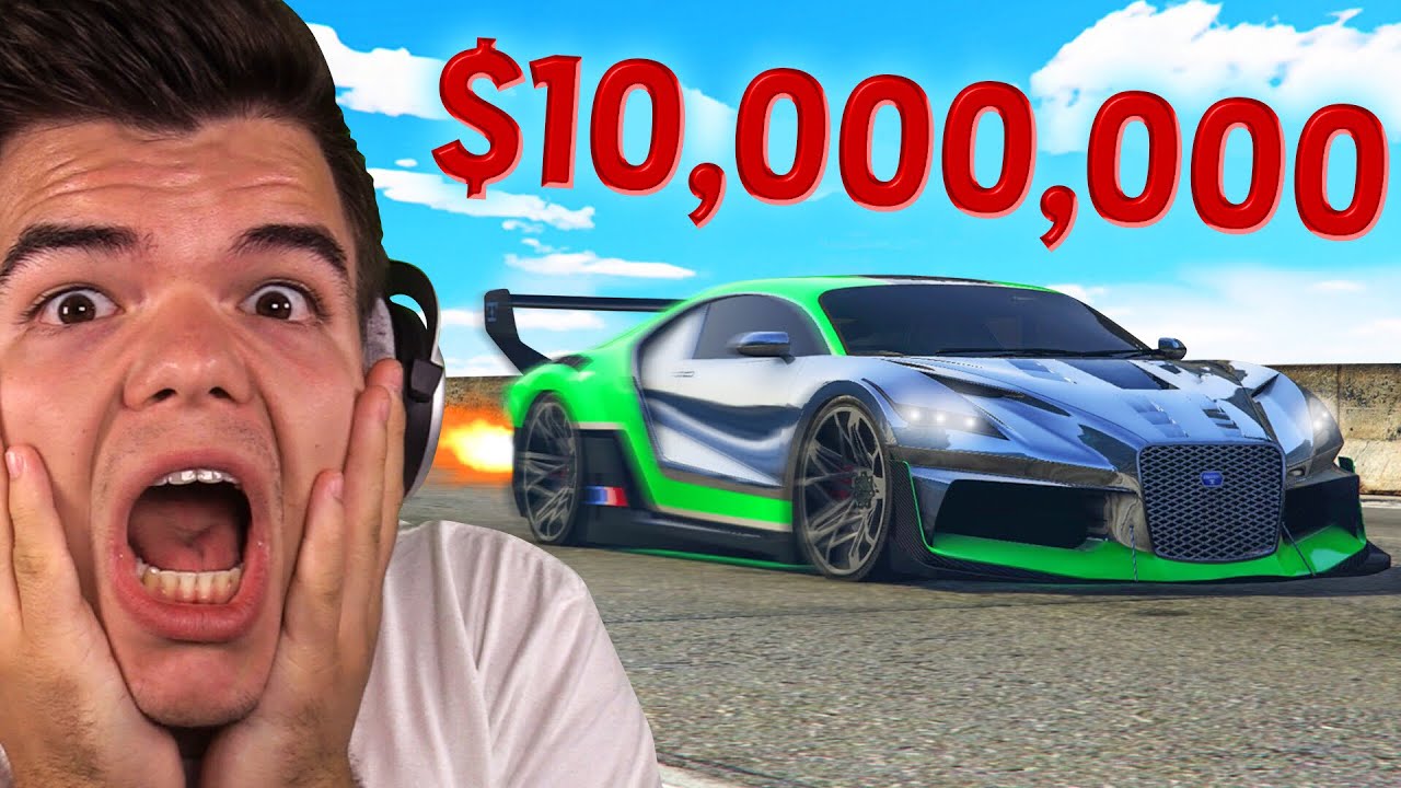 Кастомизация нового суперкара за 10 000 000 долларов! (DLC для GTA 5)