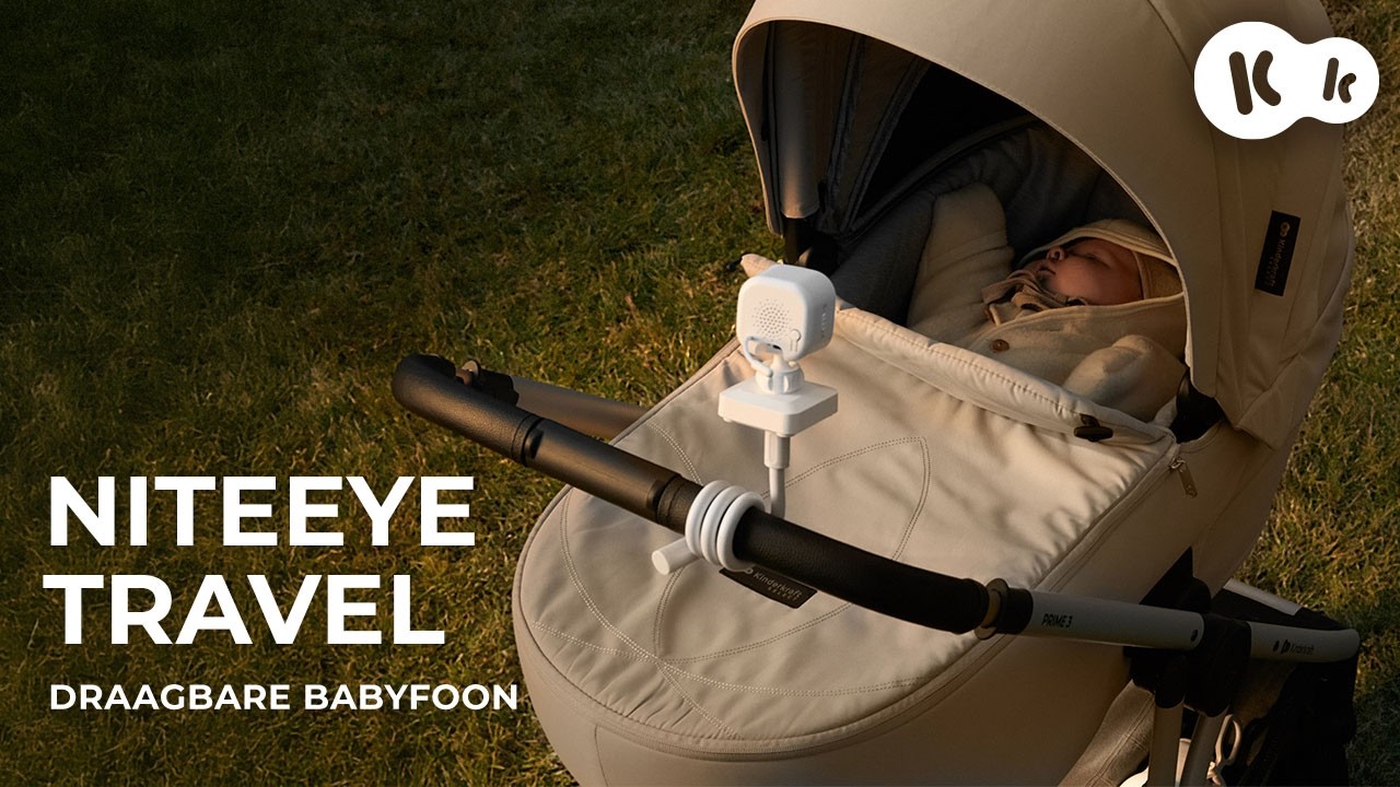 Kinderkraft NITEEYE TRAVEL – draadloze babyfoon met camera en monitor