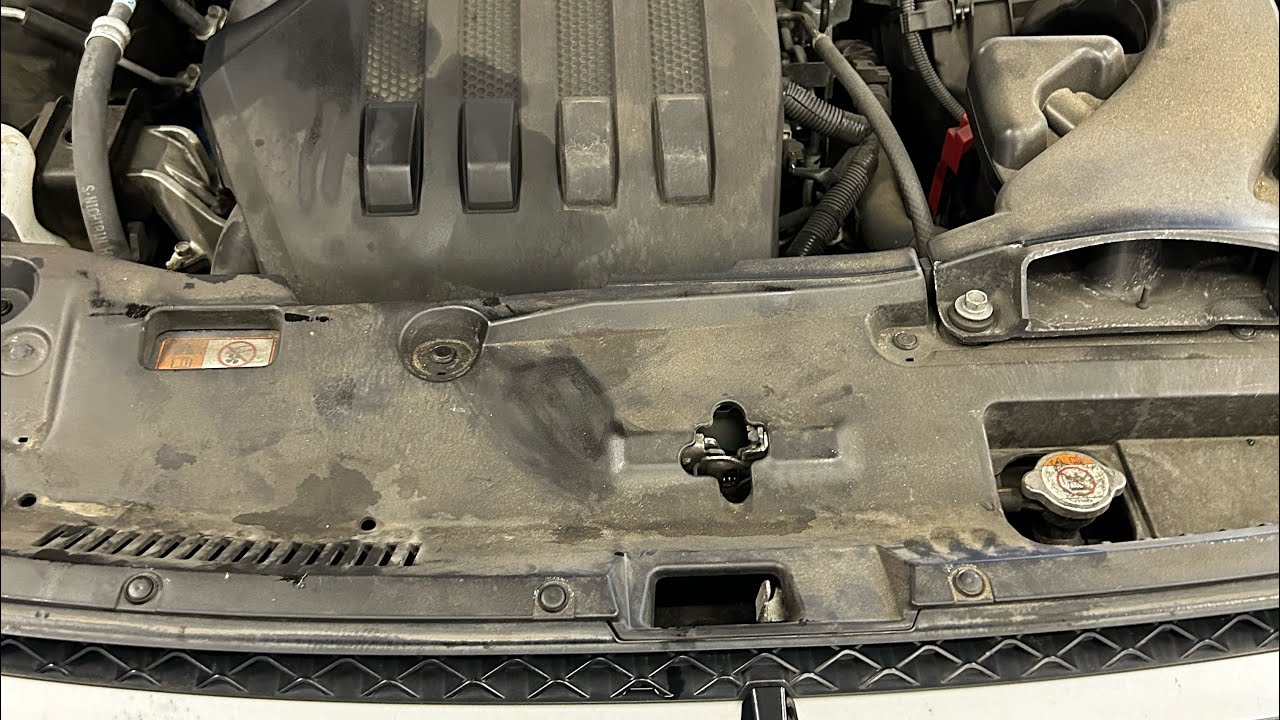 2018 Mitsubishi Eclipse Cross 1.5L oil change/ oil pan location and filter location #oilchange #diy