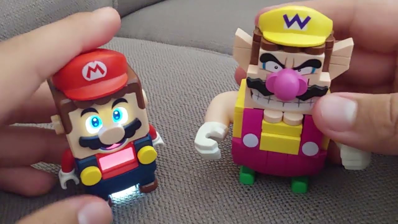 Lego Mario Vs. Lego Wario