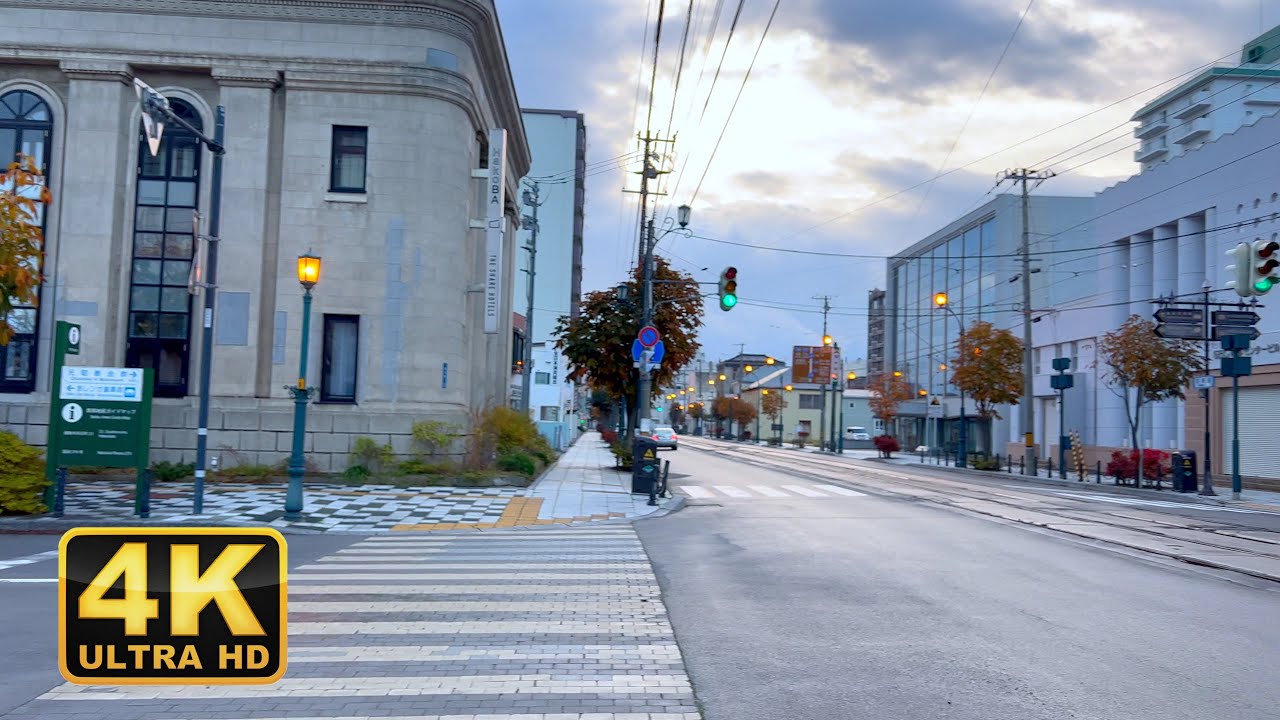 Hokkaido Hakodate（函館）morning walk｜Japan Walking Tour 【4KHDR】