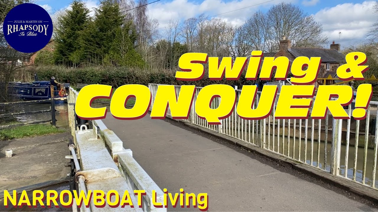 Finally CRUISING! | The toughest swing bridge….and Martin has a question? | NARROWBOAT Living Ep86