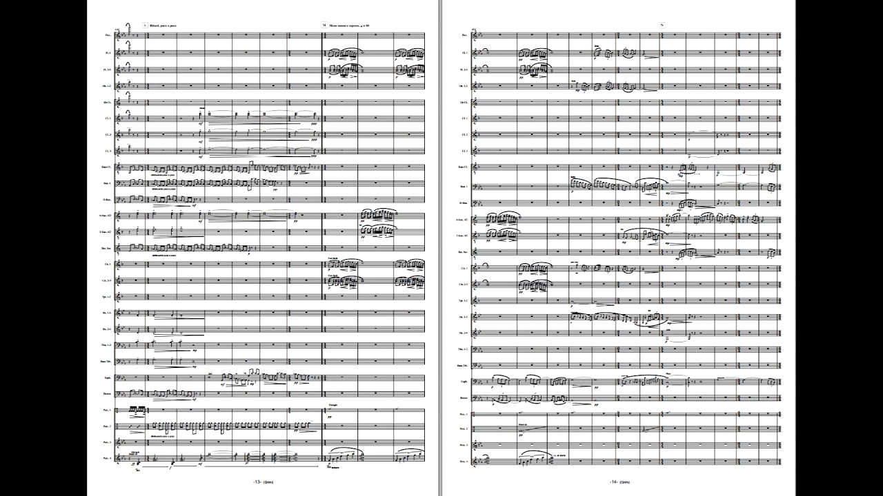 Grim - Aagaard-Nilsen. Available for Concert Band, Grade 4,5.
