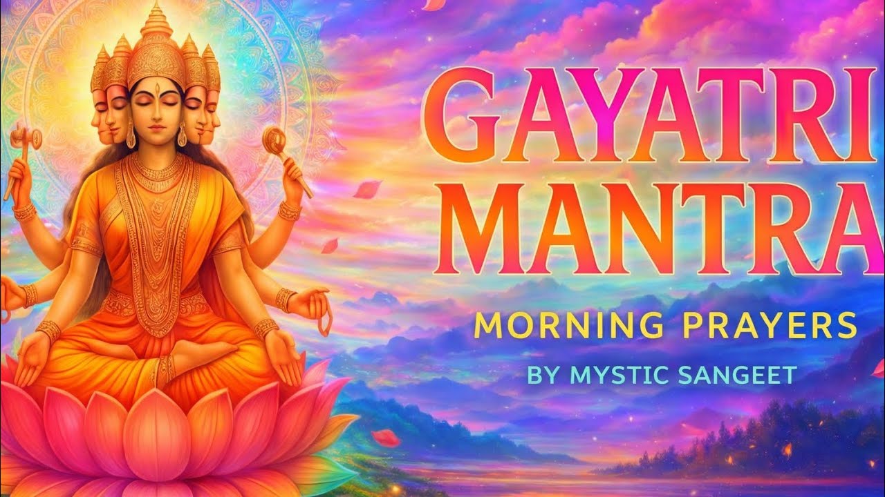 GAYATRI MANTRA | Peaceful Morning Prayer for Positivity & Healing | Mantra Marg