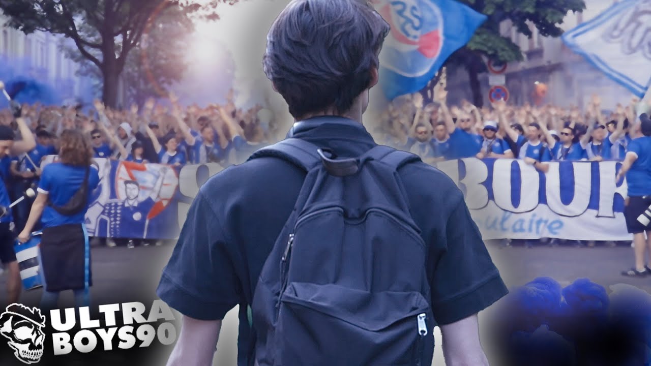 🇫🇷 J'ai rencontr&eacute; les ULTRAS de STRASBOURG 🔵⚪️