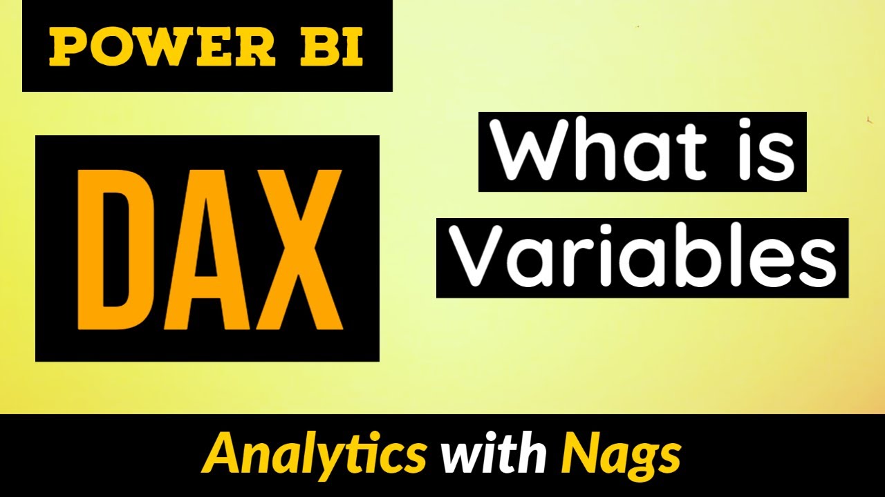 What is Variables in Power BI DAX Tutorial (25/50)